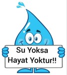 SU VERİMLİLİĞİ 3 BOYUTLU RESİM VE SLOGANLAR