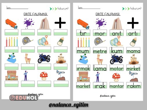 OKURIM GÖRSEL DİKTE