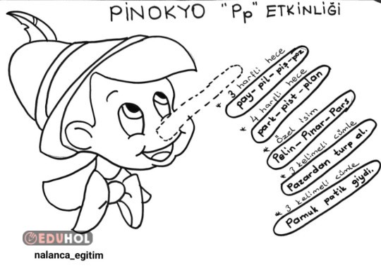 Pinokyo yapılışı instagram sayfamda @nalanca_egitim