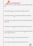 Kesir Problemleri 2 Defter Çalışması