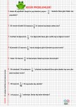 Kesir Problemleri Defter Çalışması 1