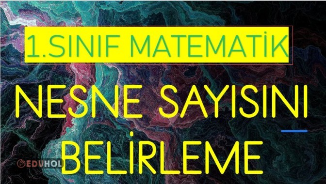 1.sınf nesne sayısını belirleme