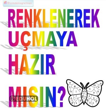 renklenerek uçmaya hazır mısın?
