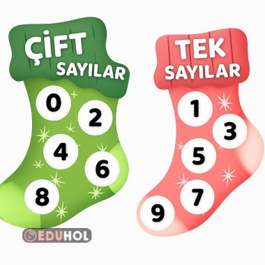 Tek Çift Sayılar (Hazır Pano Görseli)