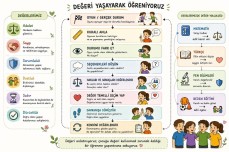 3. ve 4. sınıflar için erdem-değer-eylem çerçevesi beden eğitimi dersi planı