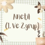 anetil 1. ve 2. grup harfler