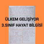 Ülkem gelişiyor 3.sınıf hayat bilgisi