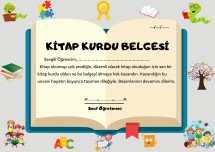 KİTAP KURDU BELGESİ