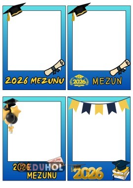 Mezuniyet Fotoğrafı Çerçevesi