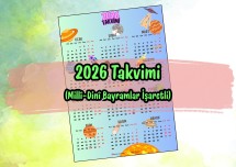 2026 Takvimi