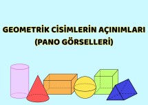 Geometrik Cisimlerin Açınımları (Pano)