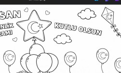 23 Nisan Boyama Sayfası