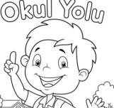 Okul Yolu Boyama