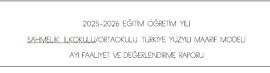TÜRKİYE YÜZYILI MAARİF MODELİ 2.SINIF HAYAT BİLGİSİ DERSİ EKİM AYI FAALİYET VE DEĞERLENDİRME RAPORU