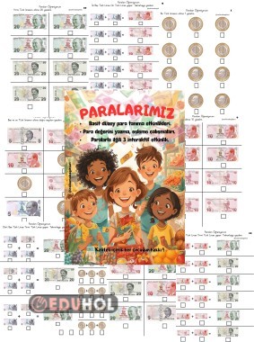 Paralarımız Çalışma Kağıtları ( Özel Eğitim )