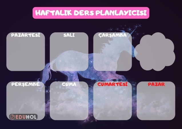 HAFTALIK DERS PLANLAYICISI