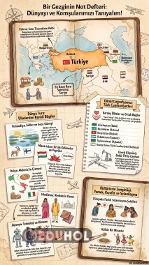 Farklı ülkeleri tanıyorum