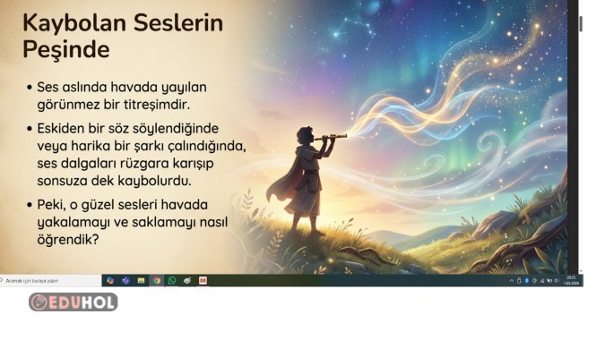 Geçmişten günümüze ses masalsı