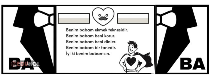 Baba yazma etkinliği