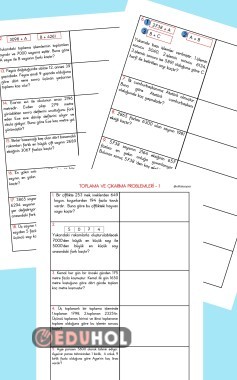 Toplama ve Çıkarma Problemleri 1