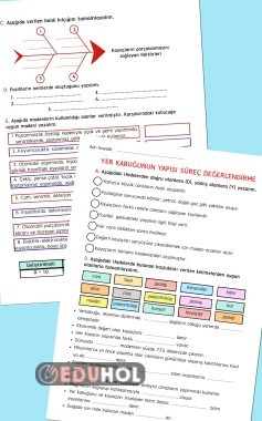 Yer Kabuğunun Yapısı Süreç Değerlendirme