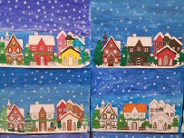 Kış Gecesi  görsel çalışması