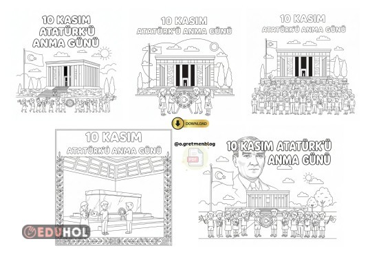 10 Kasım Boyama Etkinlikleri