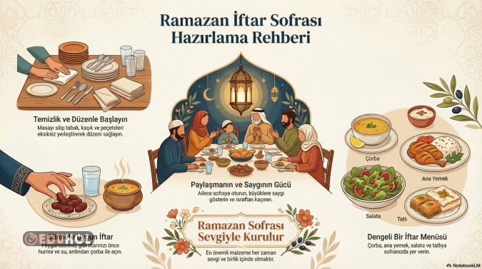 İftar Sofrası Hazırlama Rehberi
