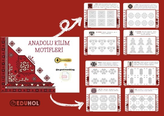 YERLİ MALI HAFTASI ''ANADOLU KİLİM MOTİFLERİNİ ÖĞRENİYORUZ.''