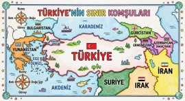 4.Sınıf Türkiye'nin Sınır Komşuları