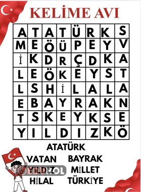 BAYRAK (kelime avı)
