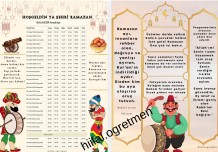 İMSAKİYE (B HARFİ)