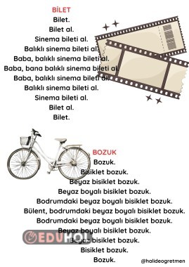 B Sesi Karesel Metin