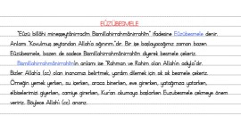 Euzübesmele defter notu
