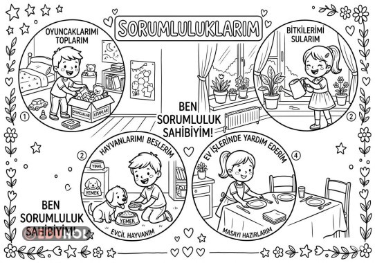 SORUMLULUKLARIM BOYAMA