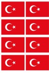 HAYAT BİLGİSİ DEFTERİNE YAPIŞTIRMAK İÇİN TÜRK BAYRAĞI