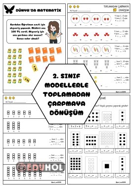 2. SINIF TOPLAMADAN ÇARPMAYA, MODELLEME