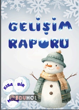 Gelişim Raporu Kapak Örneği