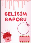Gelişim Raporu KapaK Örneği