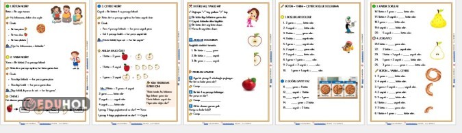 2. MATEMATİK BÜTÜN -YARIM VE ÇEYREK
