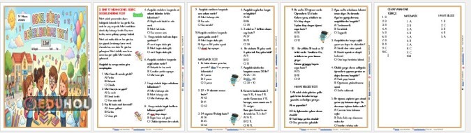 2. SINIF GENEL SÜREÇ DEĞERLENDİRME TESTİ - 17 NİSAN