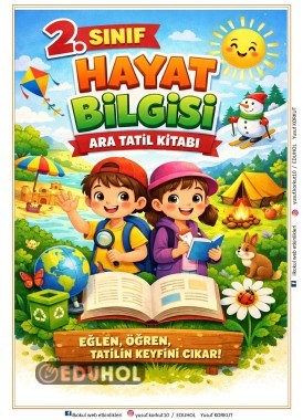 2. SINIF HAYAT BİLGİSİ ARA TATİL KİTABI