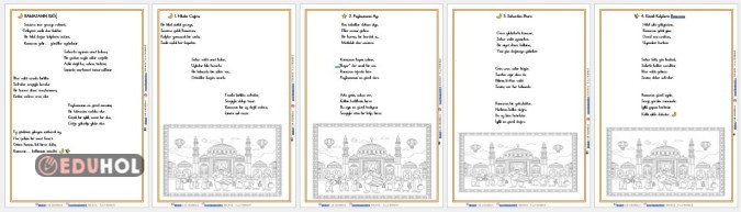 RAMAZAN AYI ŞİİRLERİ