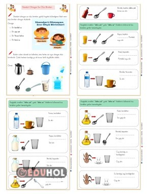 SIVILARI ÖLÇME (STANDART OLMAYAN SIVI ÖLÇÜ BİRİMLERİ)