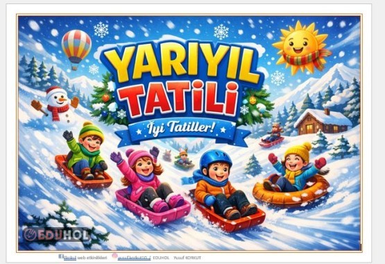 YARIYIL TATİLİ DİJİTAL PANO