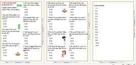 2. SINIF  TOPLAMA İŞLEMİ PROBLEMLERİ TEST 1