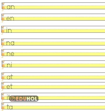 ANETİ HECE TEKRARI ÇALIŞMASI