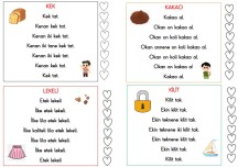 K SESİ HIZLI OKUMA METİNLERİ 2