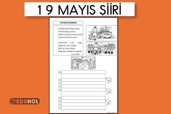 19 MAYIS SAMSUN'A YOLCULUK ŞİİRİ