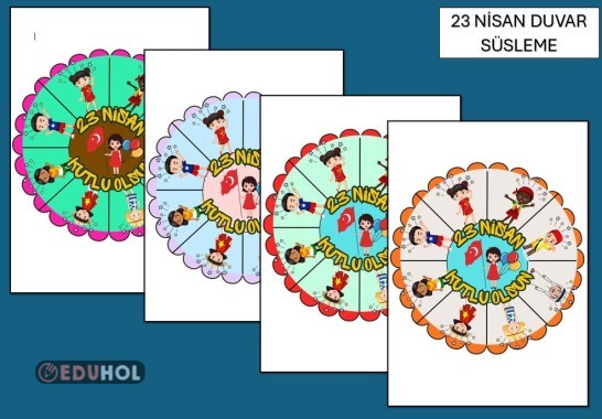 23 NİSAN CAM VE DUVAR SÜSÜ